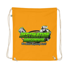 Load image into Gallery viewer, Destination Horsepower - Organic cotton drawstring bag