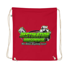 Load image into Gallery viewer, Destination Horsepower - Organic cotton drawstring bag