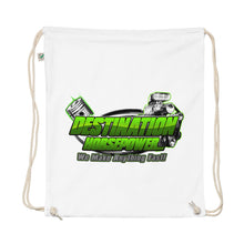 Load image into Gallery viewer, Destination Horsepower - Organic cotton drawstring bag