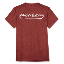 Load image into Gallery viewer, AmberRacing - Unisex Tri-Blend T-Shirt - heather cranberry