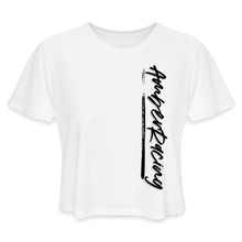 Load image into Gallery viewer, AmberRacing - Women's Cropped T-Shirt - white