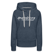 Load image into Gallery viewer, AmberRacing - Women’s Premium Hoodie - heather denim