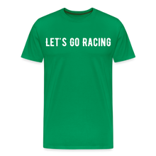 Load image into Gallery viewer, Let's Go Racing - Men's Premium T-Shirt - kelly green
