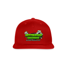 Load image into Gallery viewer, Destination Horsepower - Snapback Baseball Cap - red