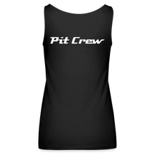 Load image into Gallery viewer, Pit Crew - Women’s Premium Tank Top - black