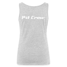 Load image into Gallery viewer, Pit Crew - Women’s Premium Tank Top - heather gray