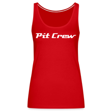 Load image into Gallery viewer, Pit Crew - Women’s Premium Tank Top - red