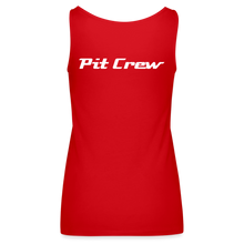 Load image into Gallery viewer, Pit Crew - Women’s Premium Tank Top - red