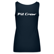 Load image into Gallery viewer, Pit Crew - Women’s Premium Tank Top - deep navy