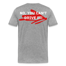 Load image into Gallery viewer, Yes it's fast - Men's Premium T-Shirt - heather gray