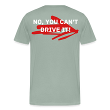 Load image into Gallery viewer, Yes it's fast - Men's Premium T-Shirt - steel green