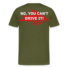 Load image into Gallery viewer, Yes it's fast - Men's Premium T-Shirt - olive green
