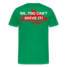 Load image into Gallery viewer, Yes it's fast - Men's Premium T-Shirt - kelly green