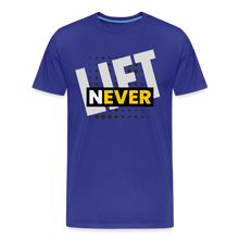 Load image into Gallery viewer, Never Lift - Men's Premium T-Shirt - royal blue