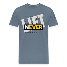 Load image into Gallery viewer, Never Lift - Men's Premium T-Shirt - steel blue