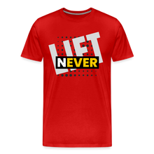 Load image into Gallery viewer, Never Lift - Men's Premium T-Shirt - red