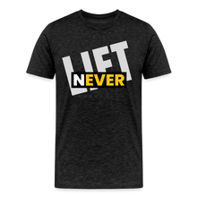 Load image into Gallery viewer, Never Lift - Men's Premium T-Shirt - charcoal grey