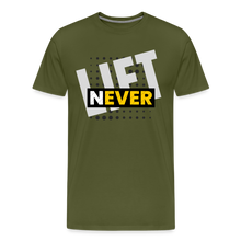 Load image into Gallery viewer, Never Lift - Men's Premium T-Shirt - olive green