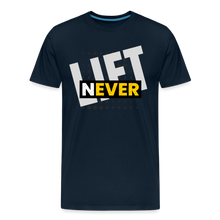 Load image into Gallery viewer, Never Lift - Men's Premium T-Shirt - deep navy