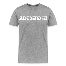 Load image into Gallery viewer, Just Send it - Men's Premium T-Shirt - heather gray