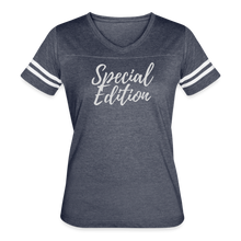 Load image into Gallery viewer, Special Edition - Women’s Vintage Sport T-Shirt - vintage navy/white