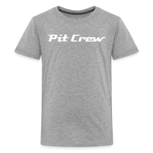 Load image into Gallery viewer, Pit Crew - Kids' Premium T-Shirt | Spreadshirt 815 - heather gray