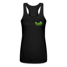 Load image into Gallery viewer, Destination Horsepower - Women’s Performance Racerback Tank Top - black
