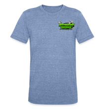 Load image into Gallery viewer, Destination Horsepower - Unisex Tri-Blend T-Shirt - heather blue