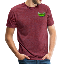 Load image into Gallery viewer, Destination Horsepower - Unisex Tri-Blend T-Shirt - heather cranberry