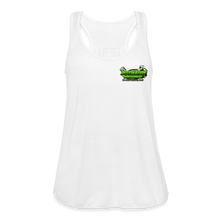 Load image into Gallery viewer, Destination Horsepower - Women's Flowy Tank Top by Bella+Canvas - white