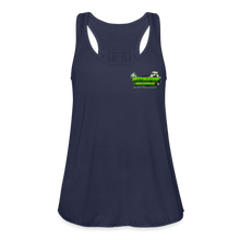 Load image into Gallery viewer, Destination Horsepower - Women's Flowy Tank Top by Bella+Canvas - navy