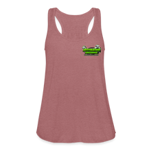 Load image into Gallery viewer, Destination Horsepower - Women's Flowy Tank Top by Bella+Canvas - mauve