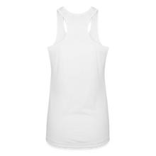 Load image into Gallery viewer, AmberRacing - Women’s Performance Racerback Tank Top - Black Logo - white