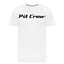 Load image into Gallery viewer, Pit Crew - Men's Premium T-Shirt - white