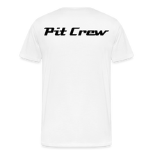 Load image into Gallery viewer, Pit Crew - Men's Premium T-Shirt - white