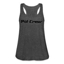 Load image into Gallery viewer, Pit Crew - Women's Flowy Tank Top Bella+Canvas B8800 - deep heather