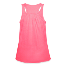 Load image into Gallery viewer, Pit Crew - Women's Flowy Tank Top Bella+Canvas B8800 - neon pink