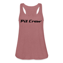 Load image into Gallery viewer, Pit Crew - Women's Flowy Tank Top Bella+Canvas B8800 - mauve