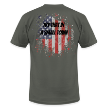 Load image into Gallery viewer, Try that - Unisex Jersey T-Shirt by Bella + Canvas - asphalt