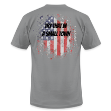 Load image into Gallery viewer, Try that - Unisex Jersey T-Shirt by Bella + Canvas - slate