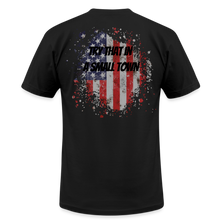 Load image into Gallery viewer, Try that - Unisex Jersey T-Shirt by Bella + Canvas - black