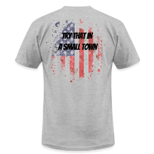 Load image into Gallery viewer, Try that - Unisex Jersey T-Shirt by Bella + Canvas - heather gray