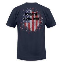 Load image into Gallery viewer, Try that - Unisex Jersey T-Shirt by Bella + Canvas - navy