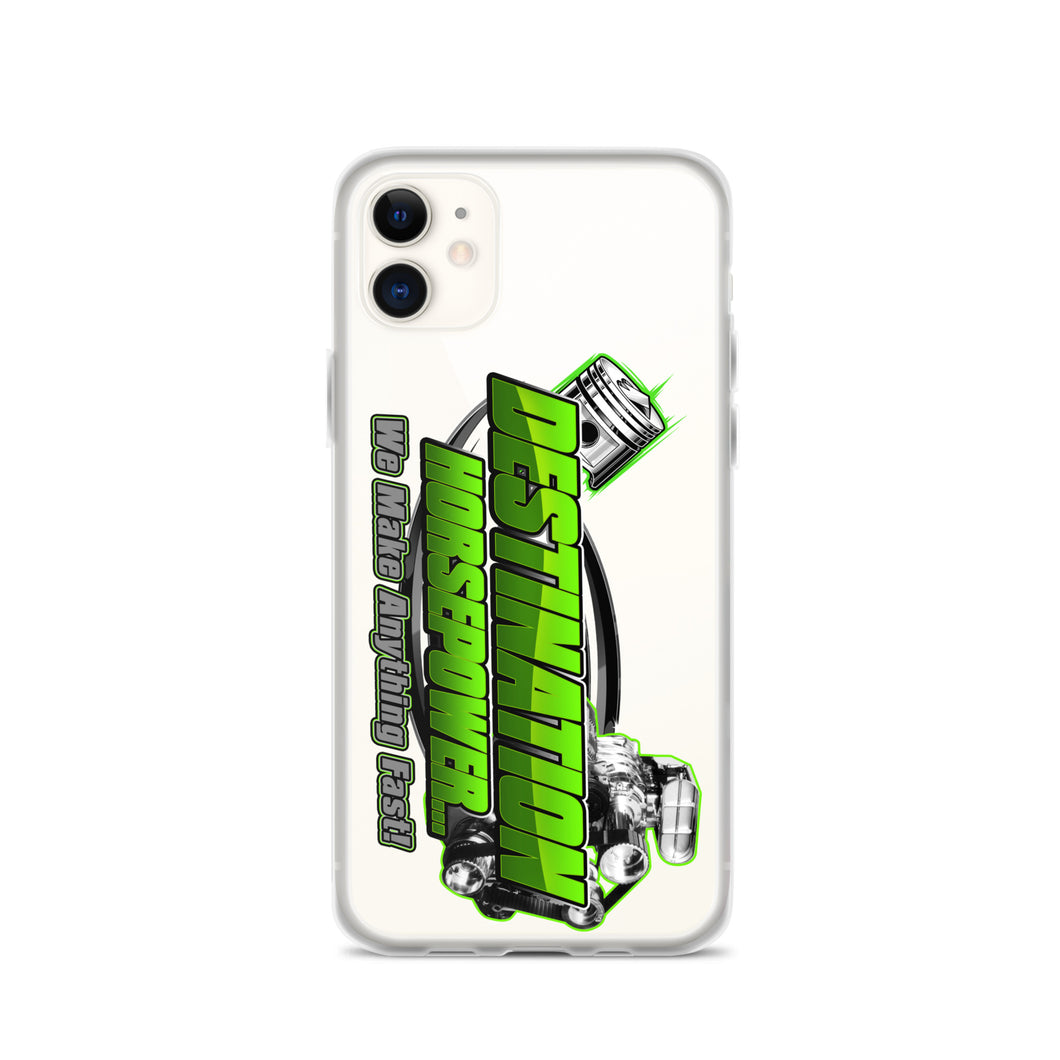 Destination Horsepower - Clear Cell Phone Case for iPhone® Models