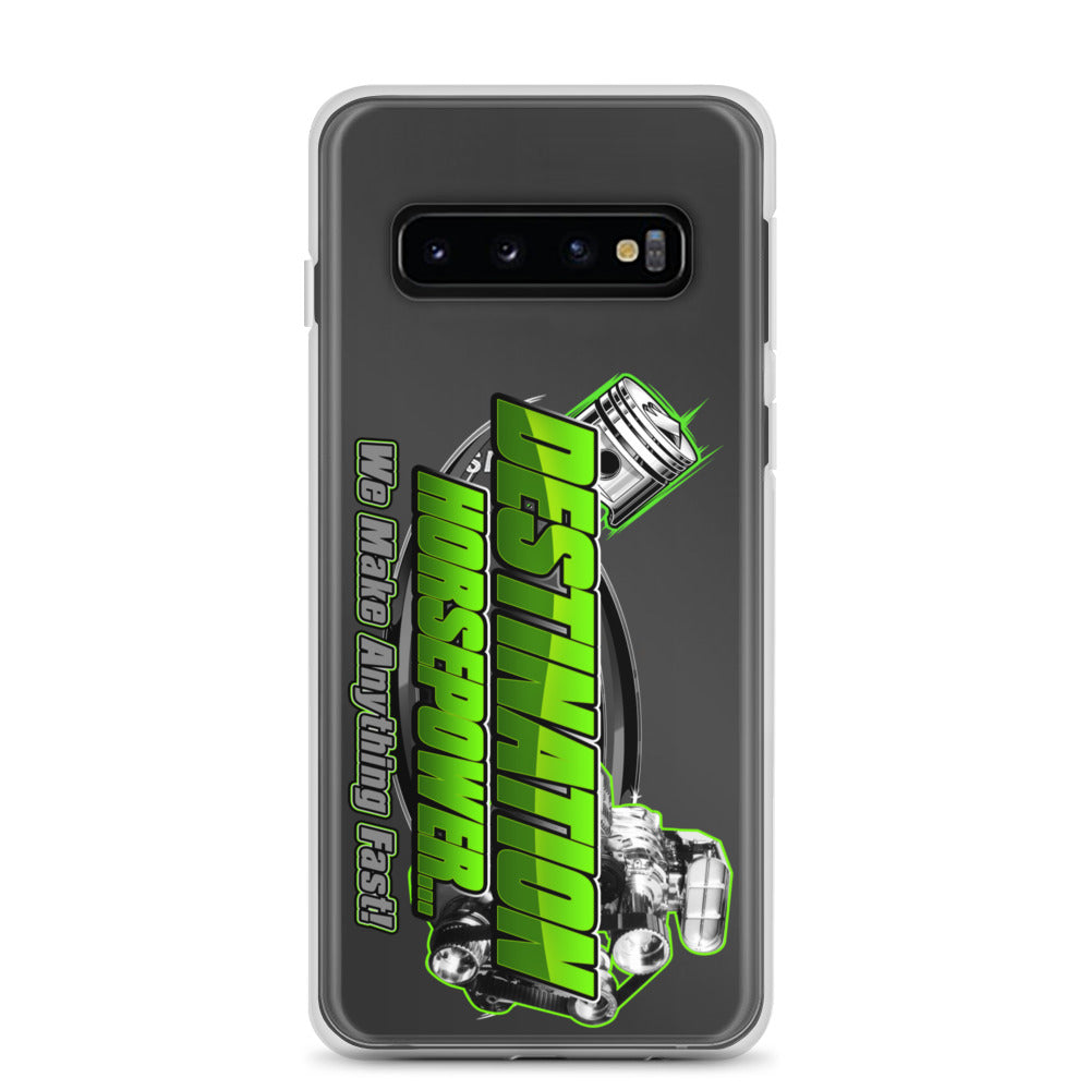 Destination Horsepower - Clear Cell Phone Case for Samsung® Models