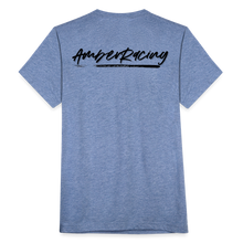 Load image into Gallery viewer, AmberRacing - Unisex Tri-Blend T-Shirt - heather blue
