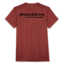 Load image into Gallery viewer, AmberRacing - Unisex Tri-Blend T-Shirt - heather cranberry
