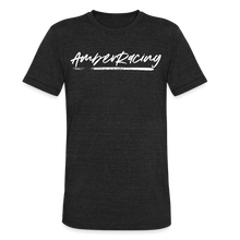 Load image into Gallery viewer, AmberRacing - Unisex Tri-Blend T-Shirt - heather black
