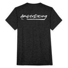 Load image into Gallery viewer, AmberRacing - Unisex Tri-Blend T-Shirt - heather black
