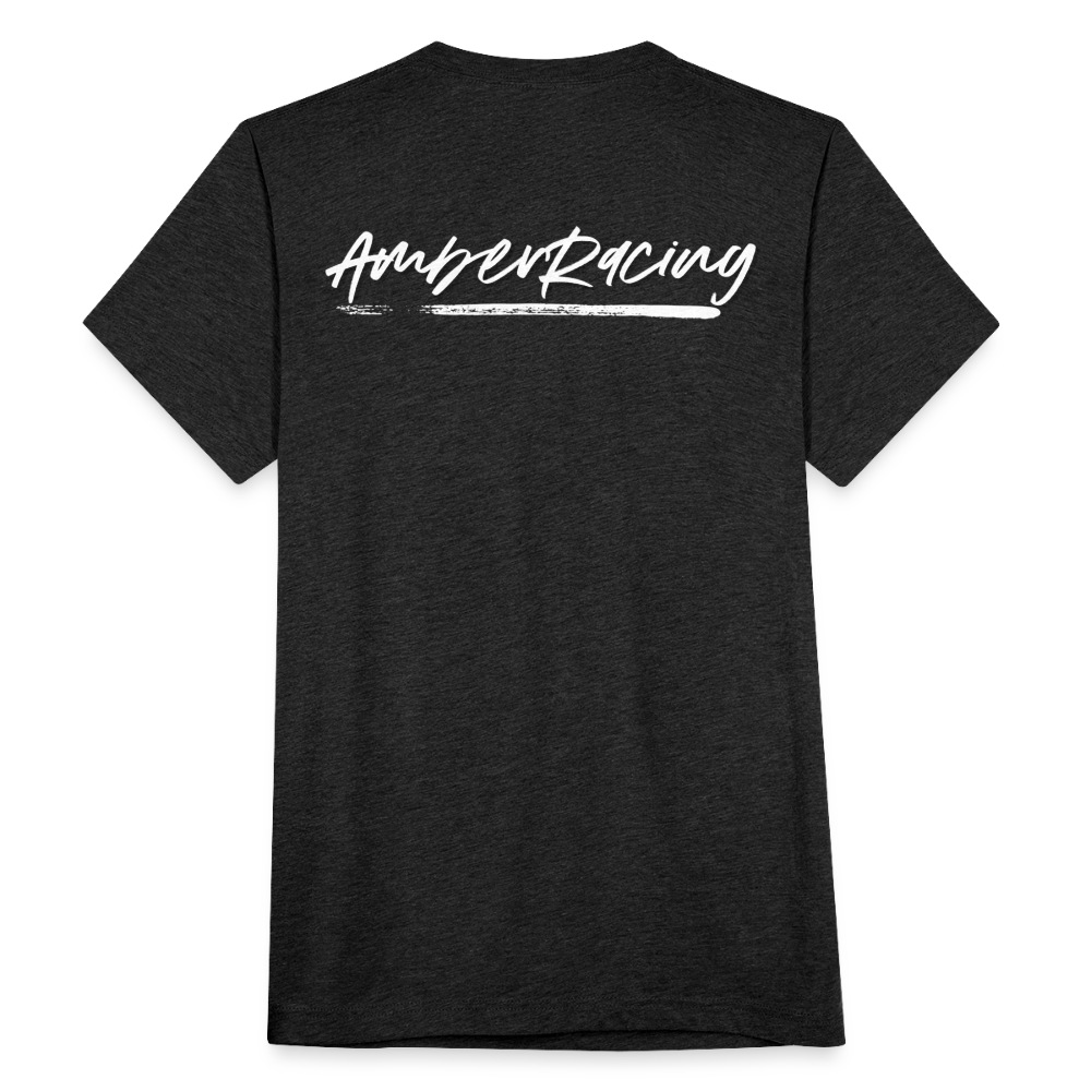 AmberRacing - Unisex Tri-Blend T-Shirt - heather black